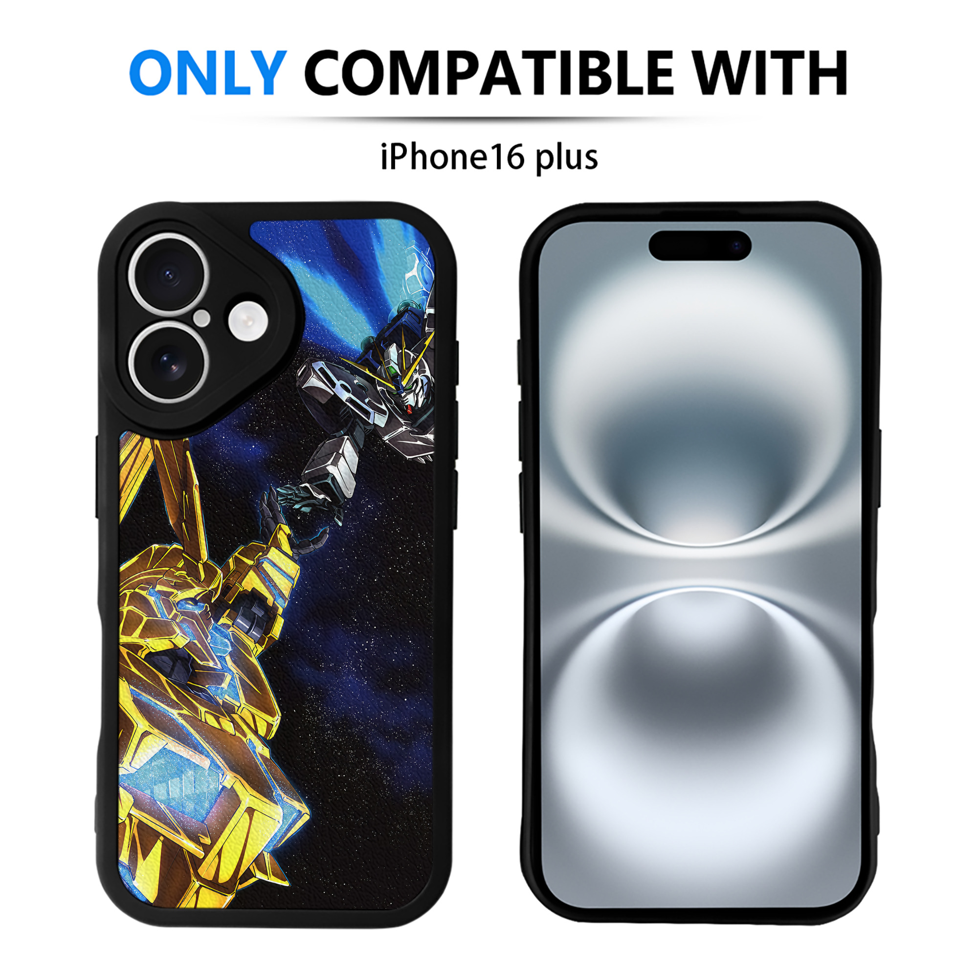 （画像用） 機動戦士ガンダム Mobile Suit Gundam 【iPhone 16シリーズ対応】シリコンスマホケース（レザー調） 材質：シリコン